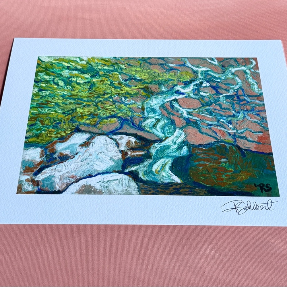 Juniper Tree Artwork, Giclee Fine Art Print, Hand Signed - Picture 4 of 8